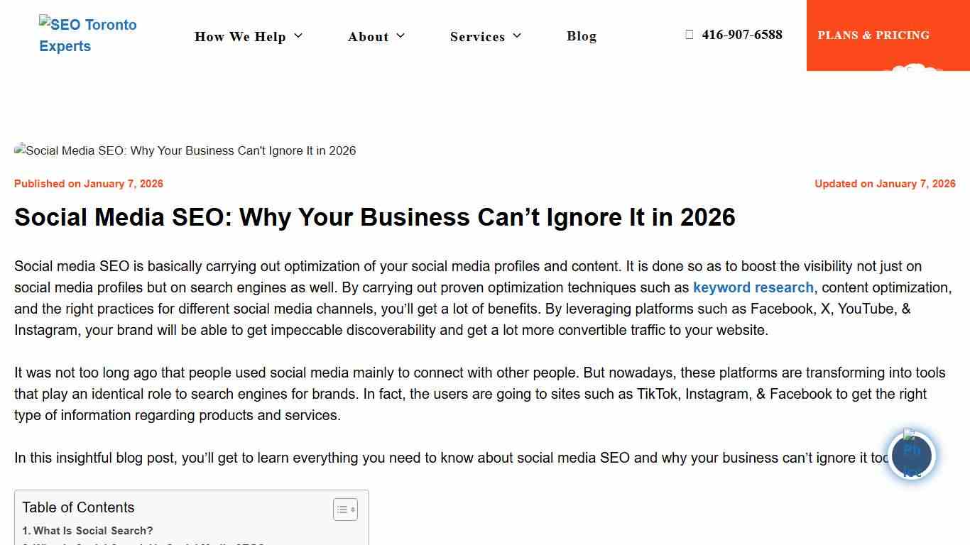 Social Media SEO In 2026: Why Your Business Needs It